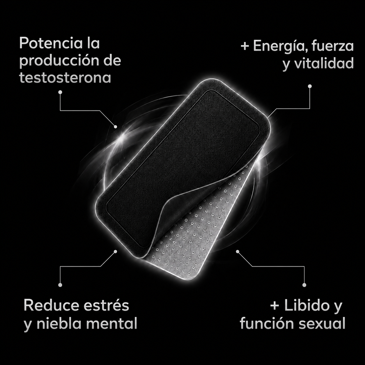 Parches Transdérmicos Potenciadores de Testosterona